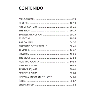 Co-edition Spanish Catalogue 